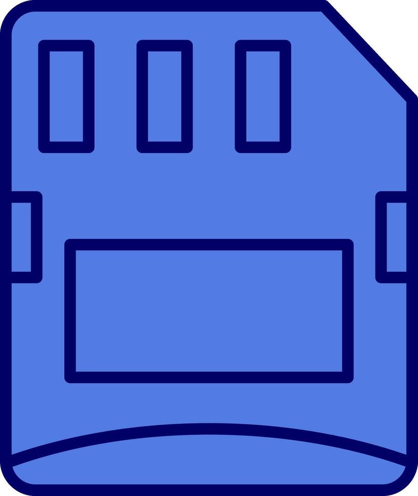 micro Dakota del Sur tarjeta vector icono