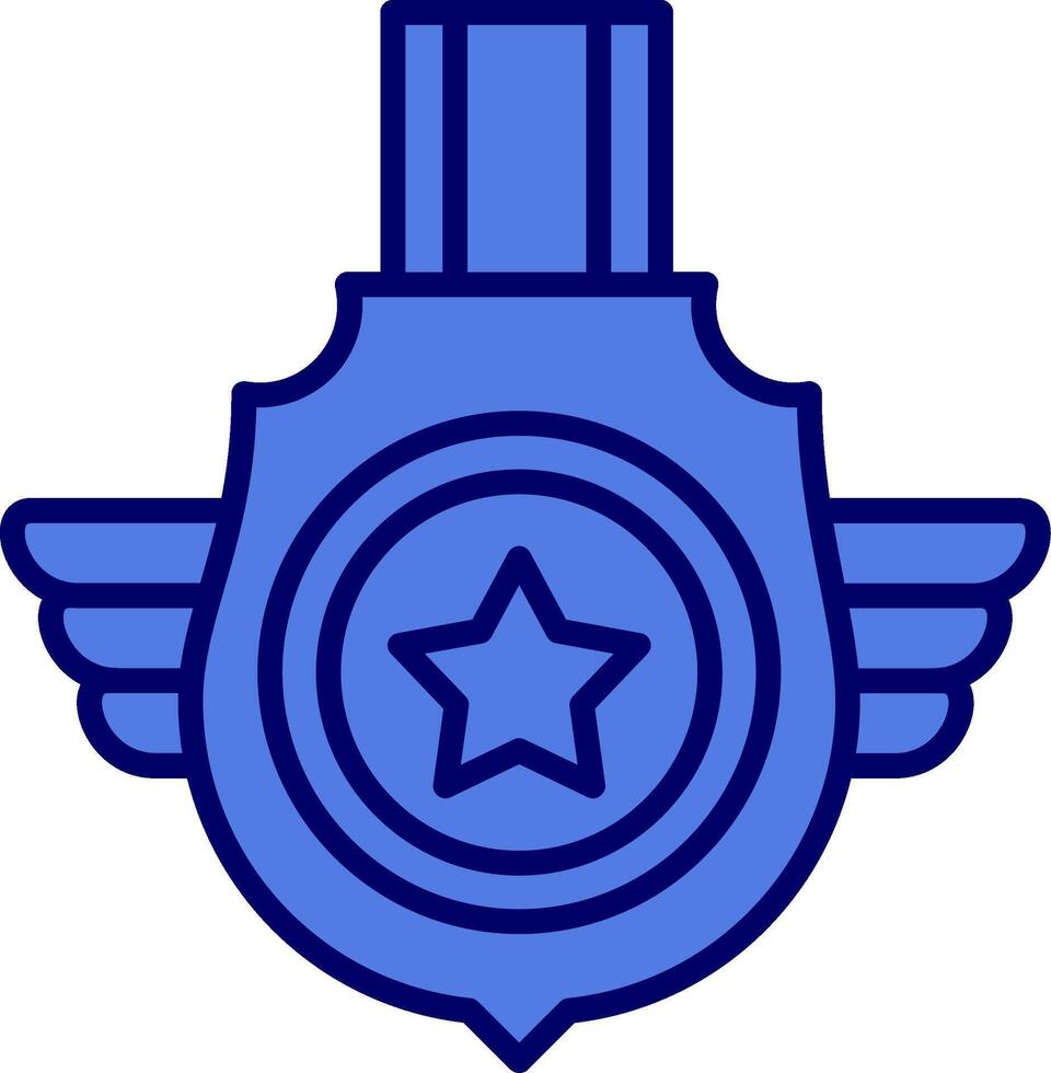 insignias vector icono