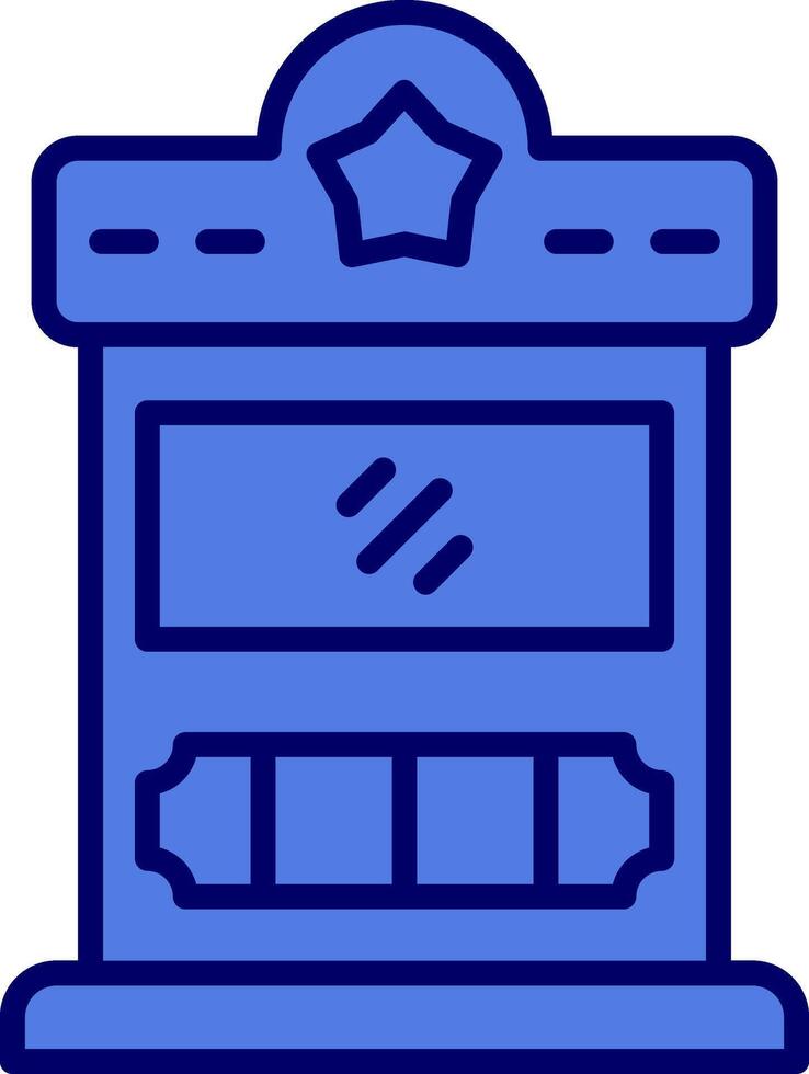 Ticket Box Vector Icon