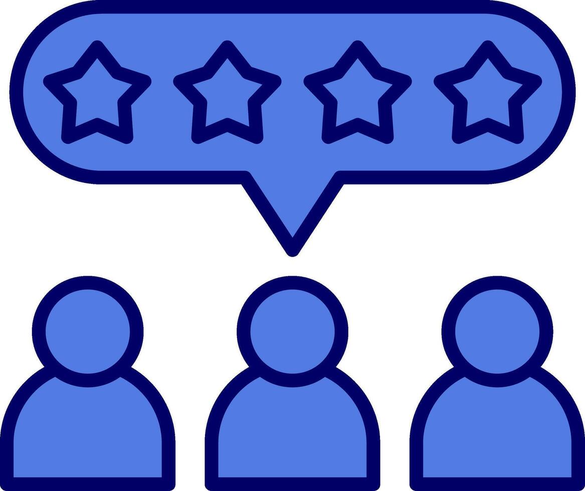 Group Feedback Vector Icon