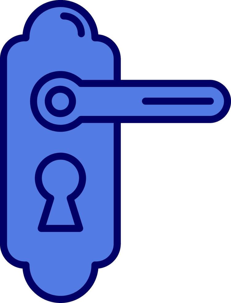 Door lock Vector Icon