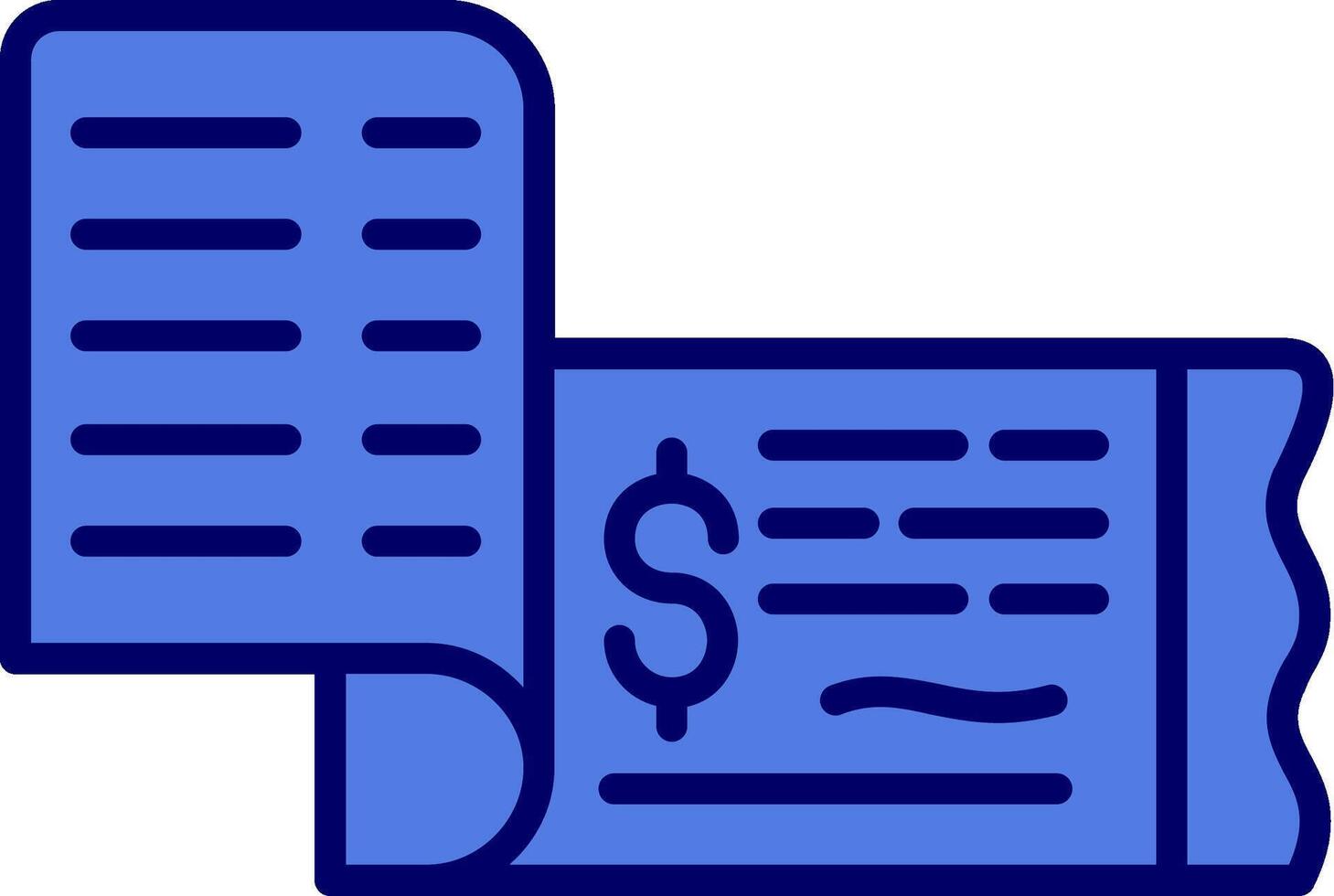 Cheque Vector Icon