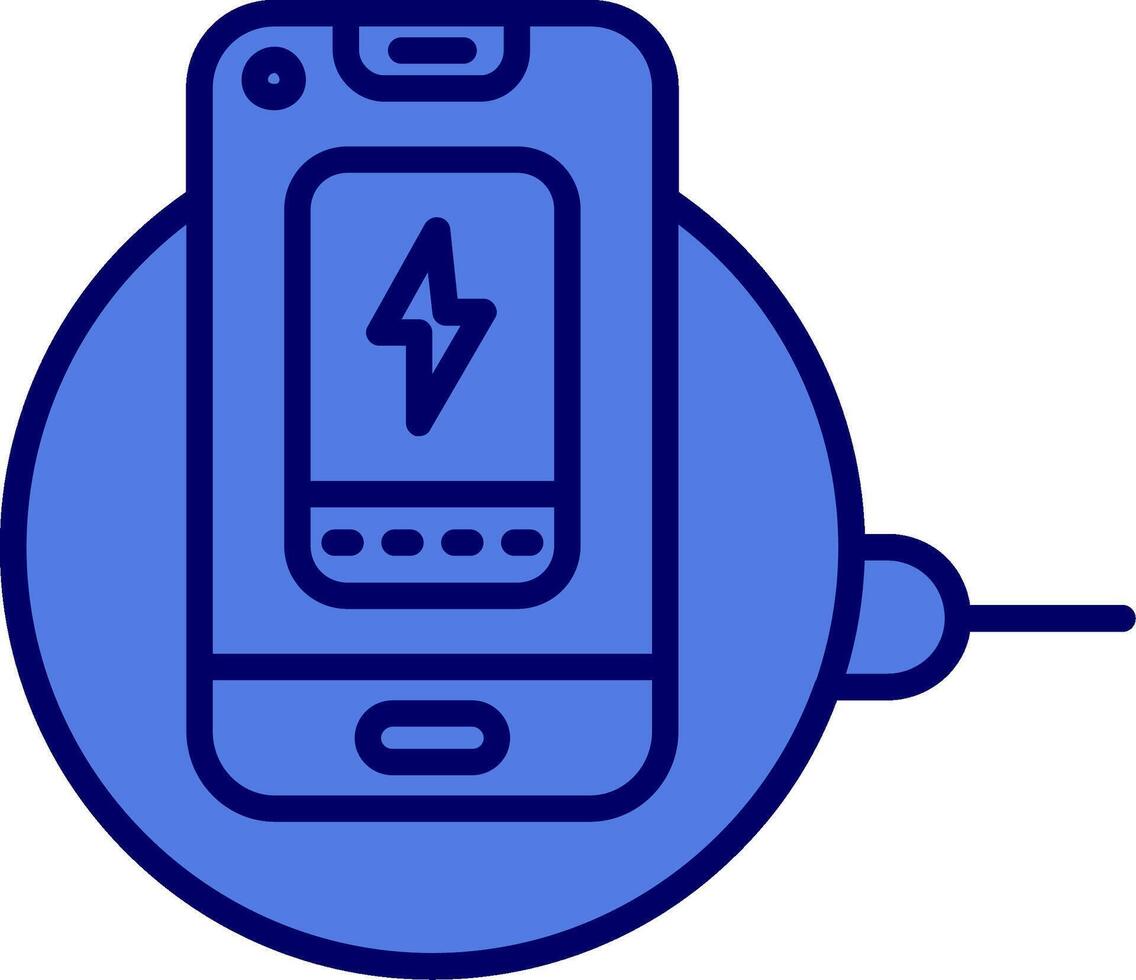 Wireless Charger Vector Icon