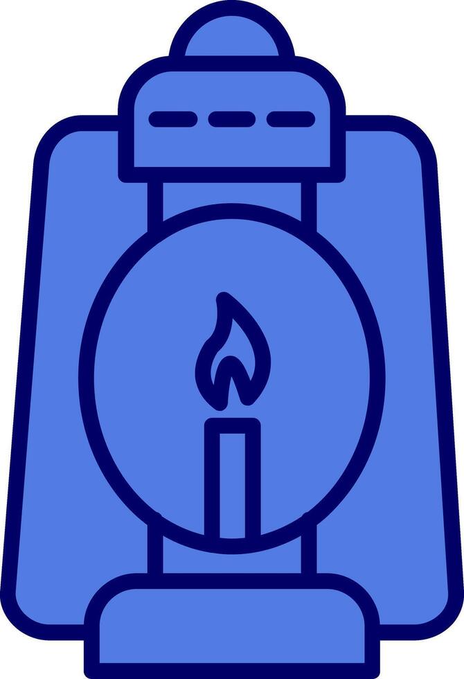 Oil Lamp Vector Icon