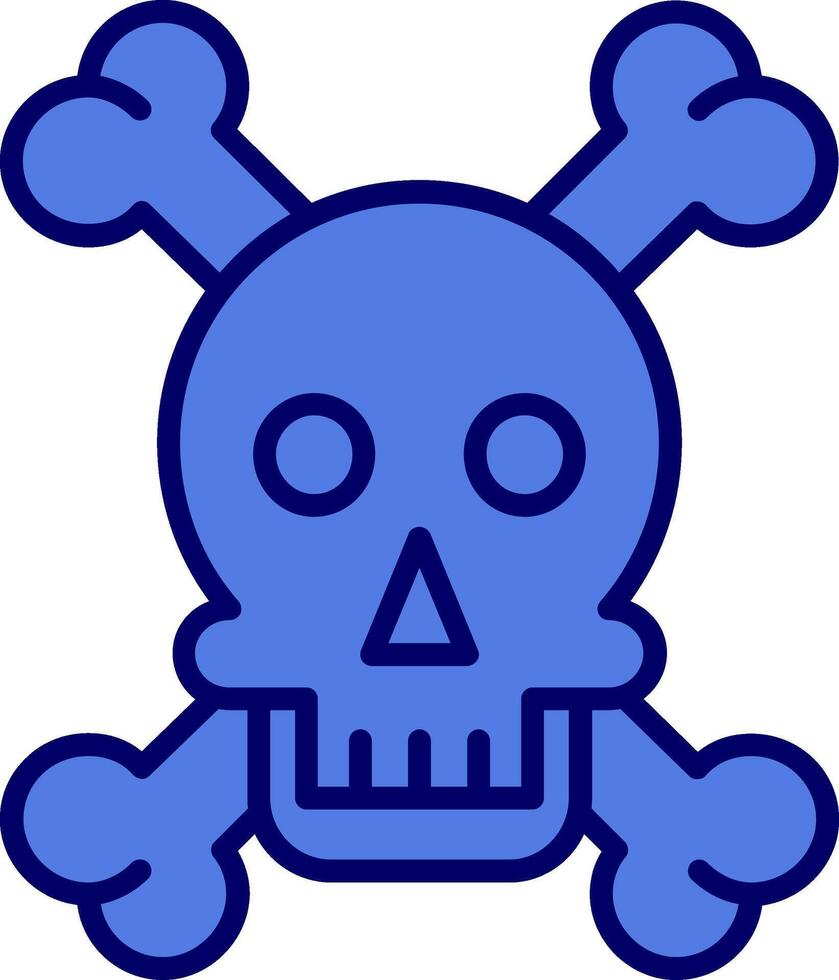 Skull And Bones Vector Icon