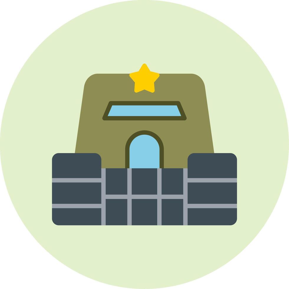 Bunker Vector Icon