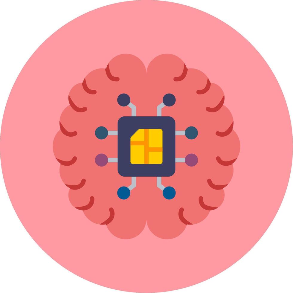 Artificial Intelligence Vector Icon