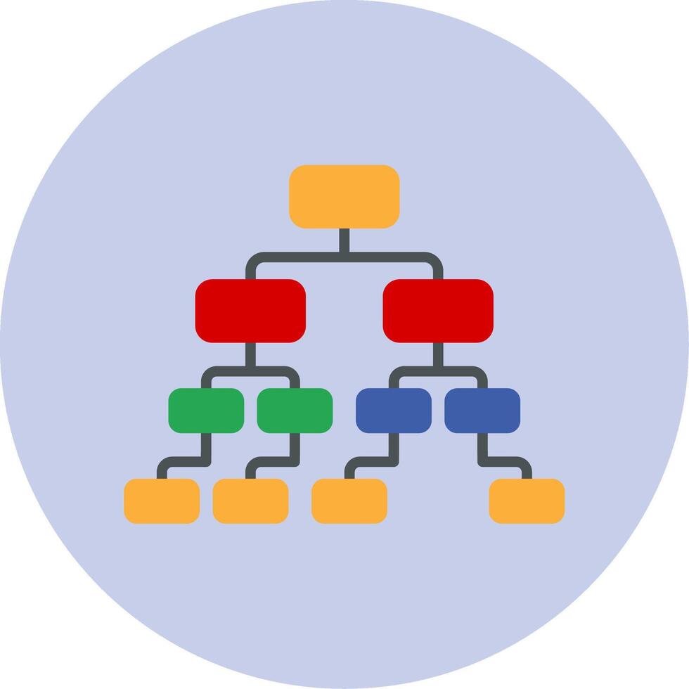 Hierarchy Vector Icon