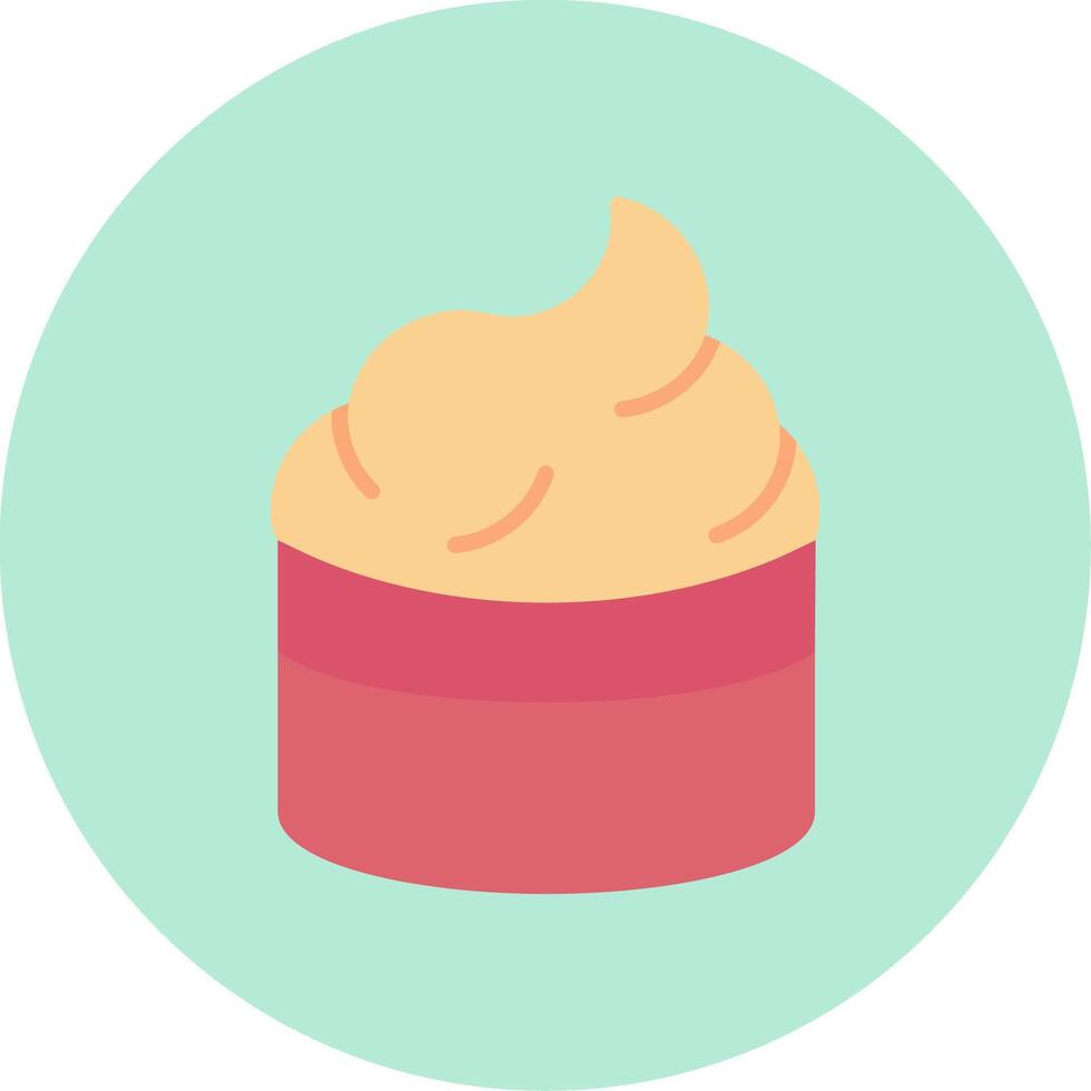 Cream Vector Icon