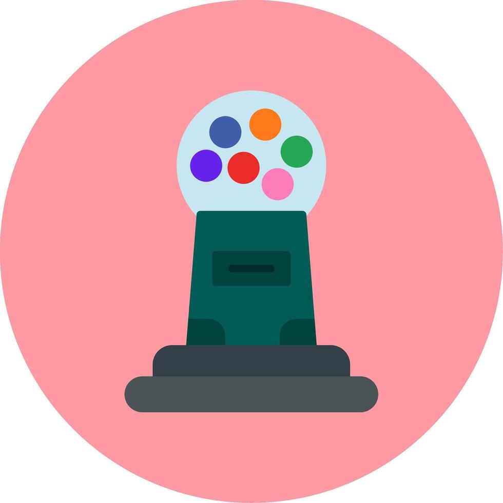 Gum Machine Vector Icon