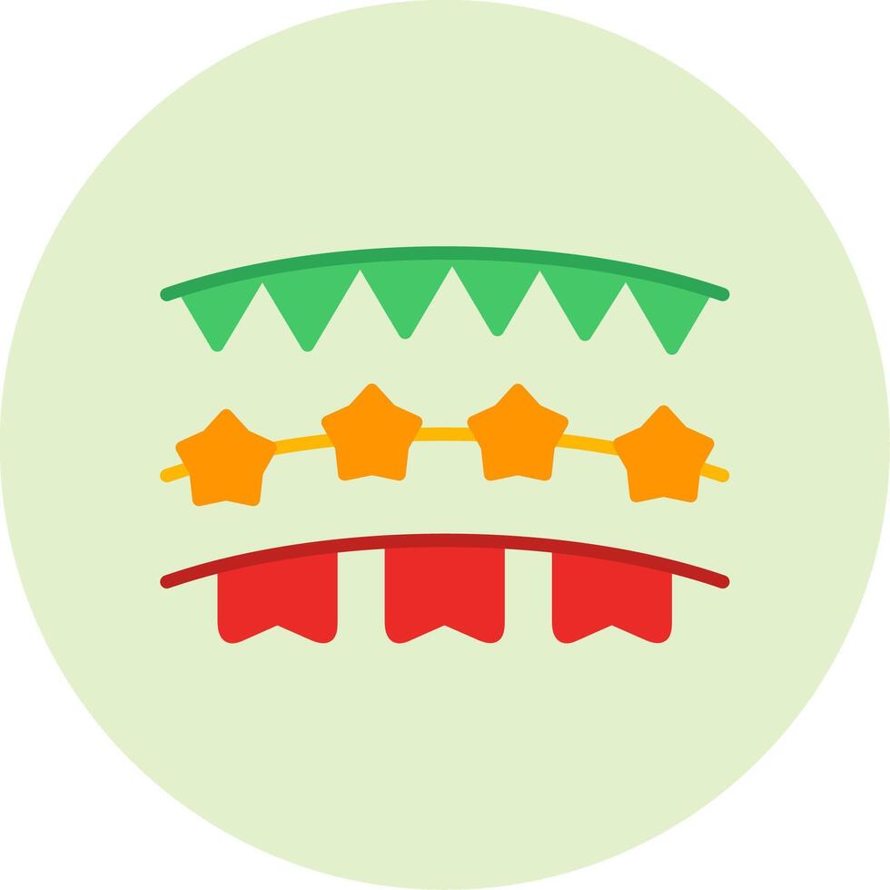 Bunting Vector Icon