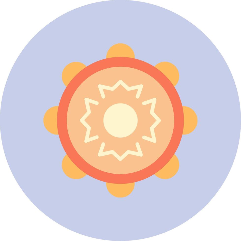 Tambourine Vector Icon