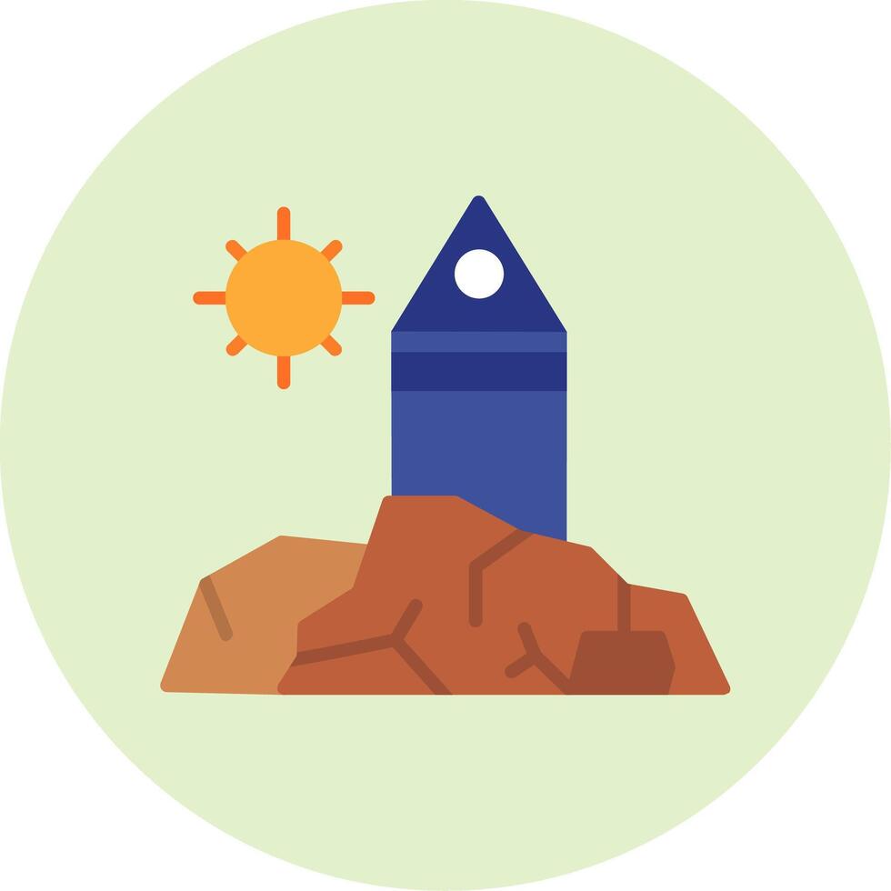 Mount Arafat Vector Icon