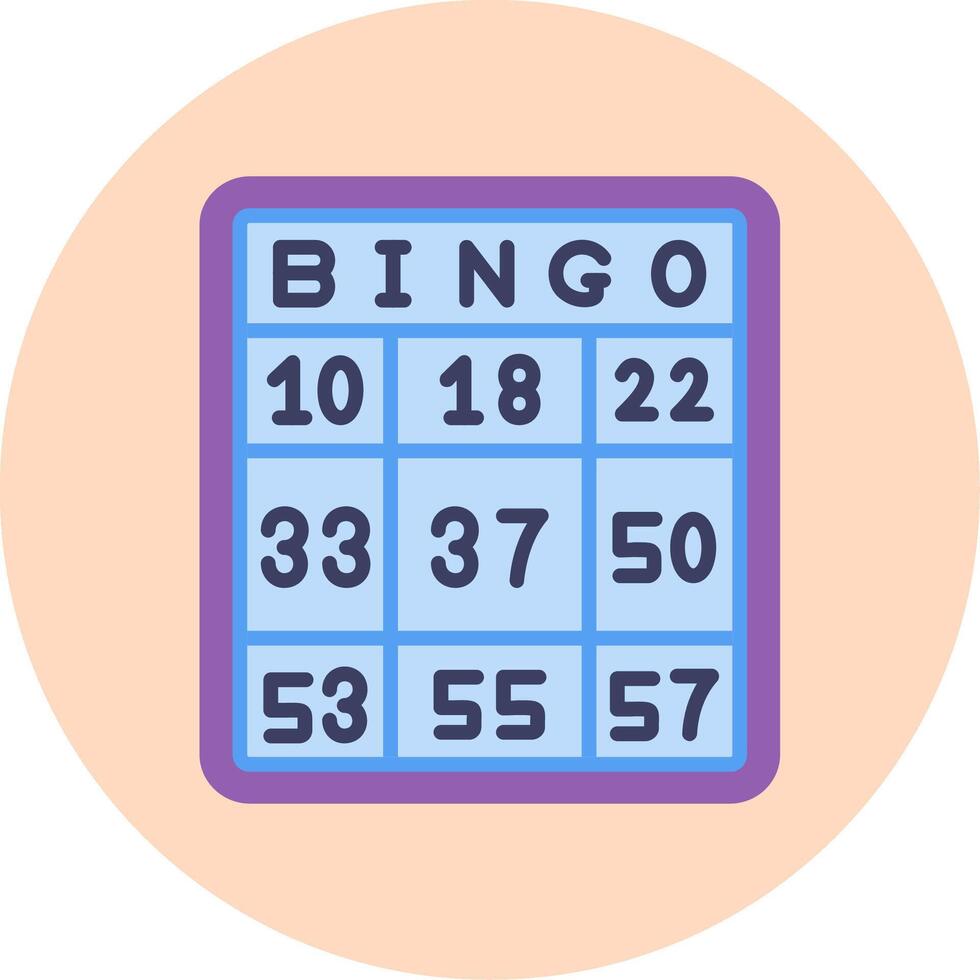 Bingo Vector Icon