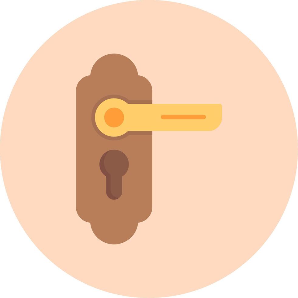 Door Knob Vector Icon