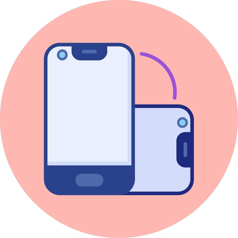 Foldable Smartphone Vector Icon