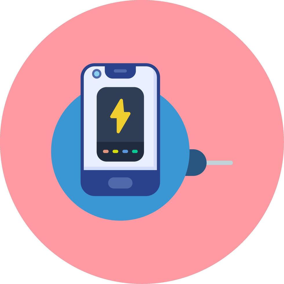 Wireless Charger Vector Icon