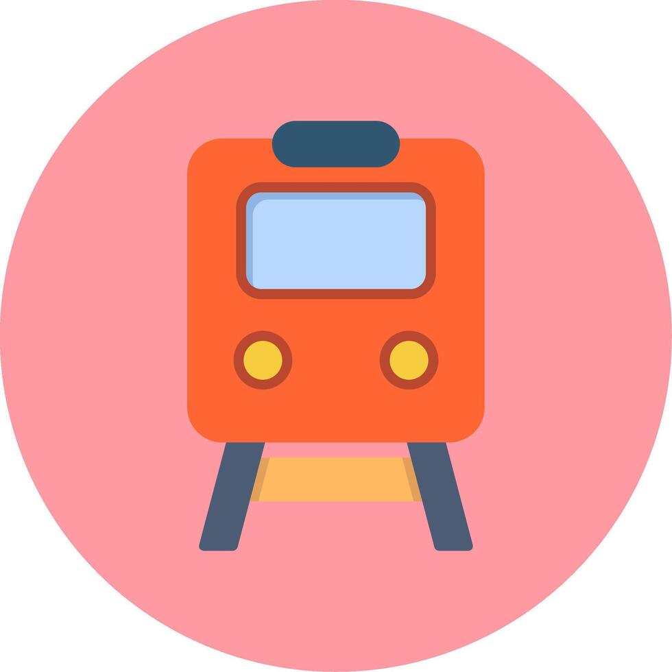 icono de vector de tren