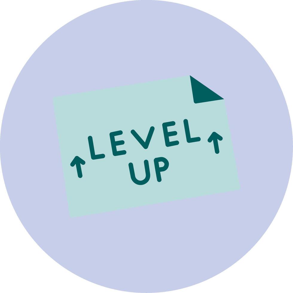 Level Up Vector Icon