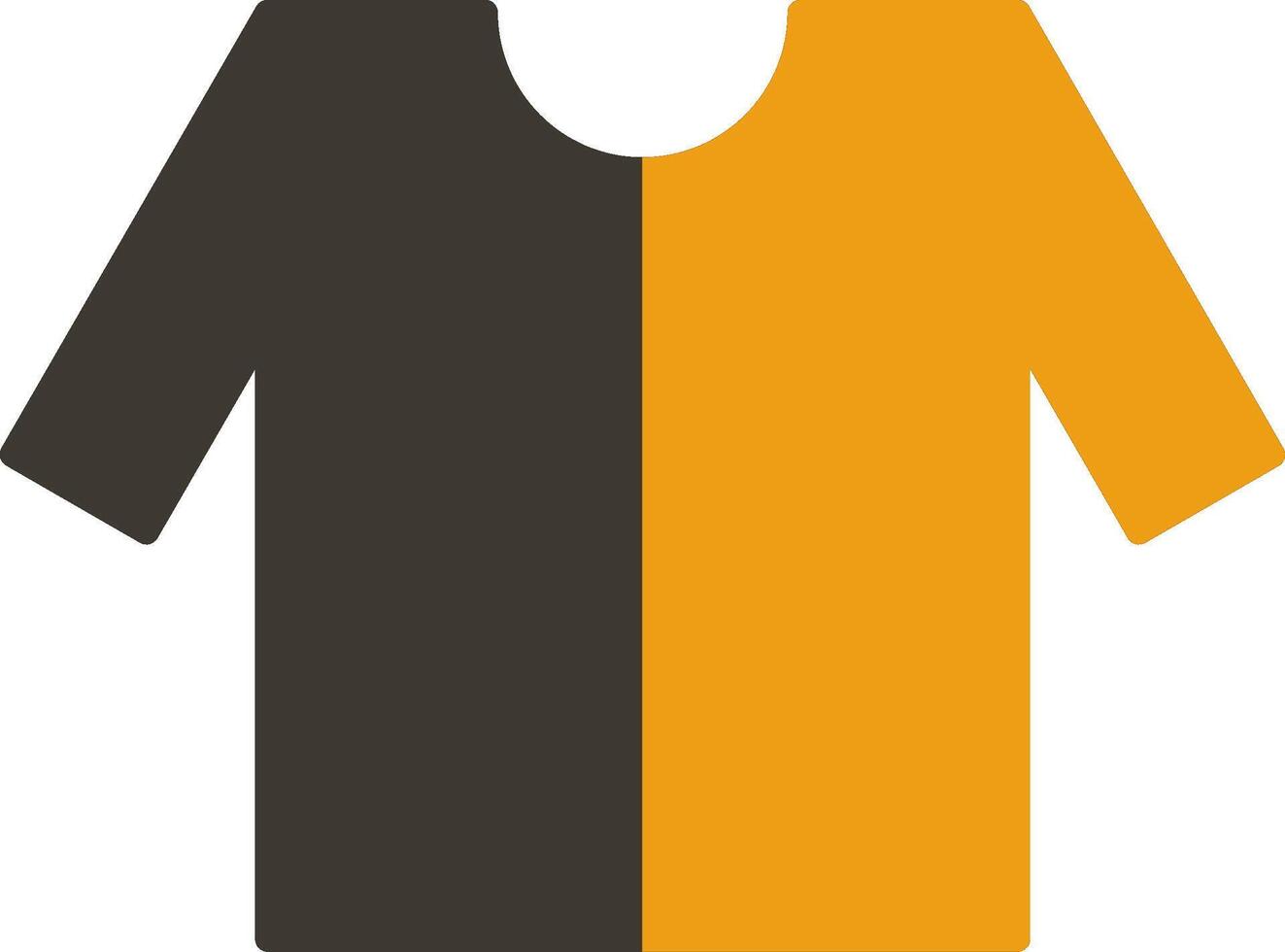 Shirt Glyph Two Colour Icon vector