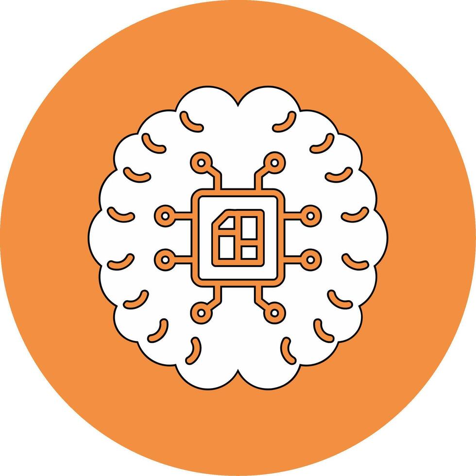 Artificial Intelligence Vector Icon