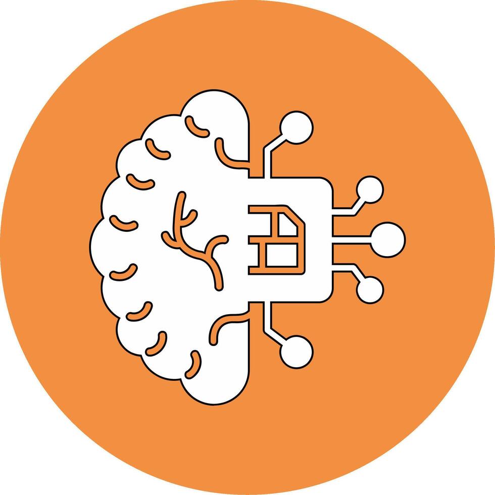 Artificial Intelligence Vector Icon