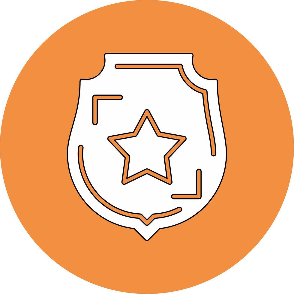 insignias vector icono