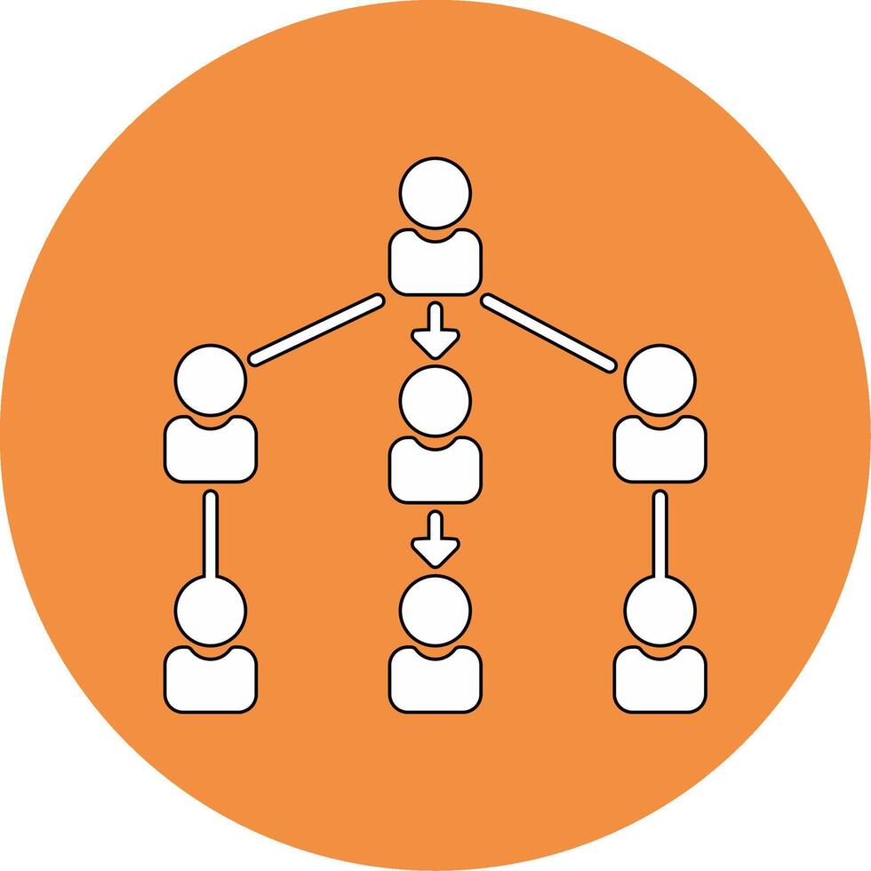 Hierarchy Vector Icon
