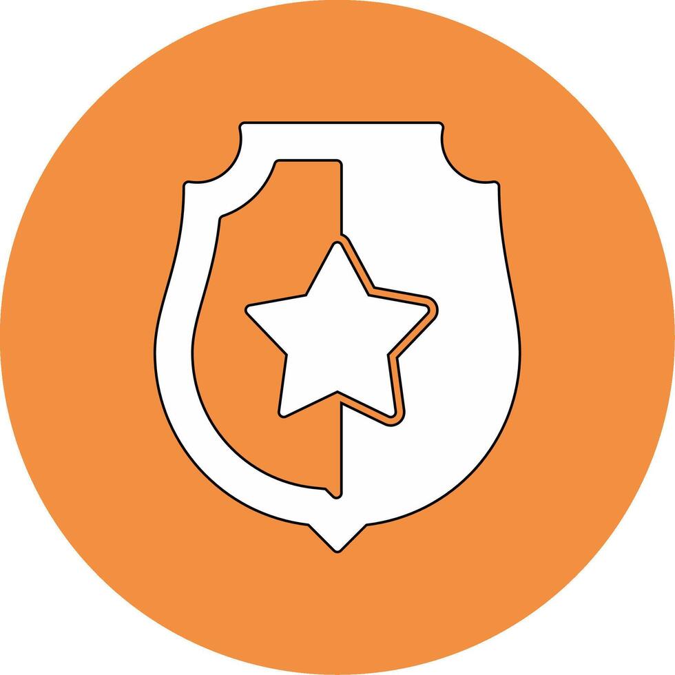 insignias vector icono