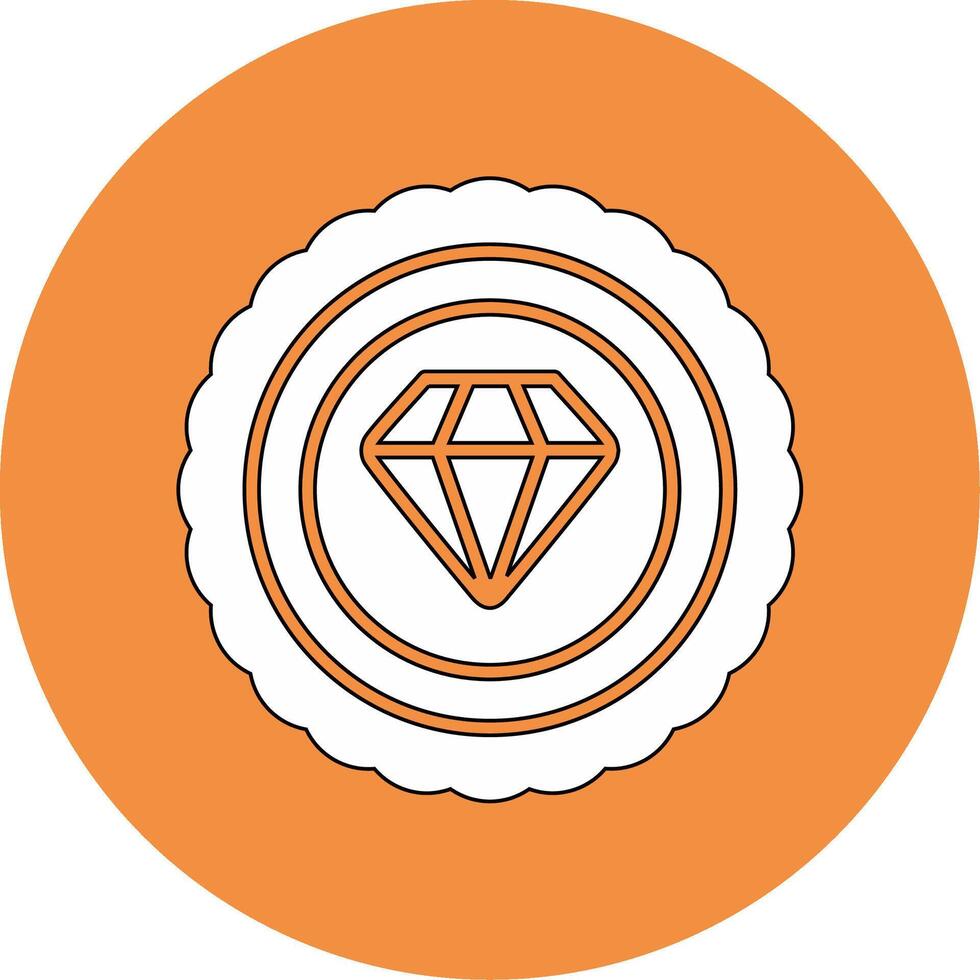 insignias vector icono