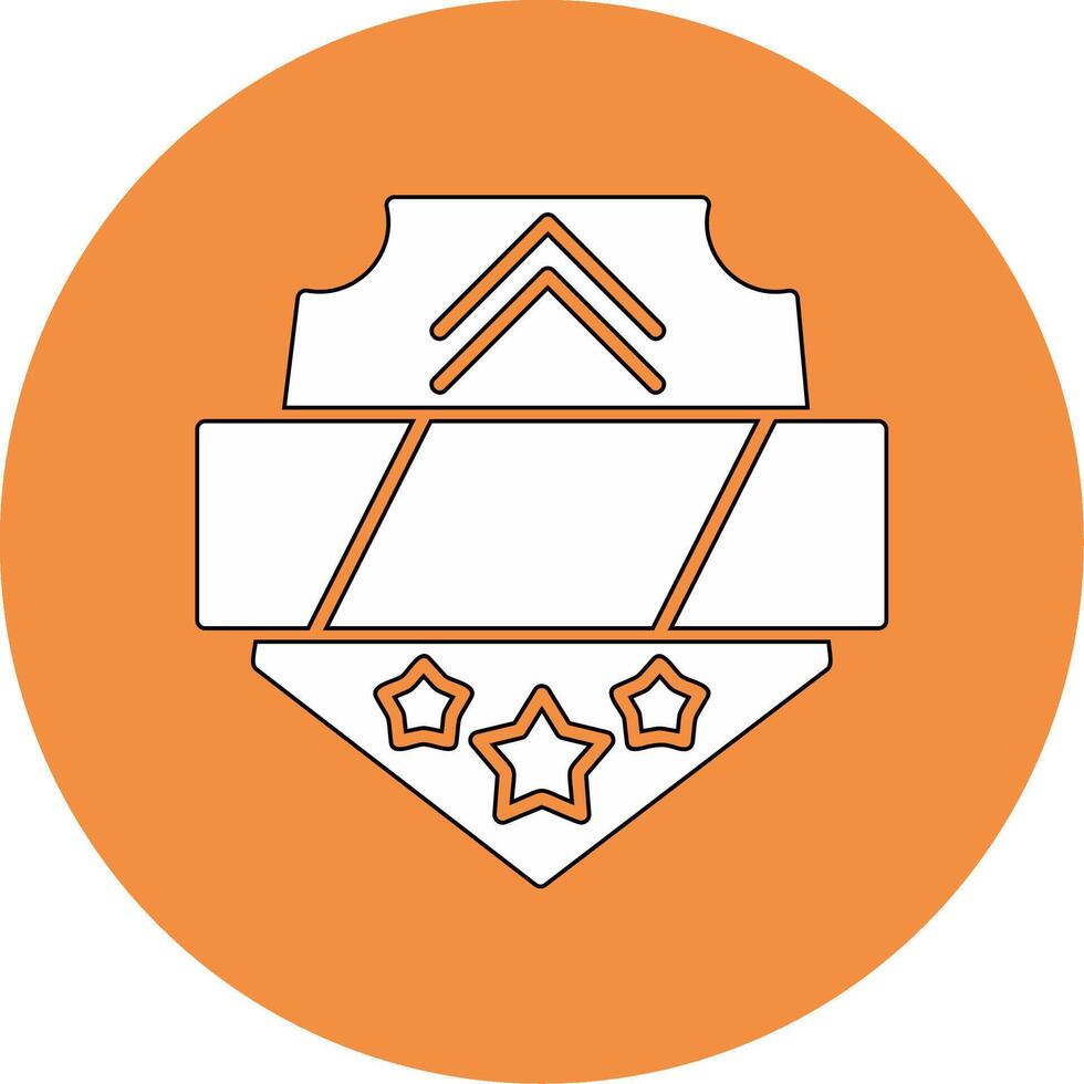 insignias vector icono