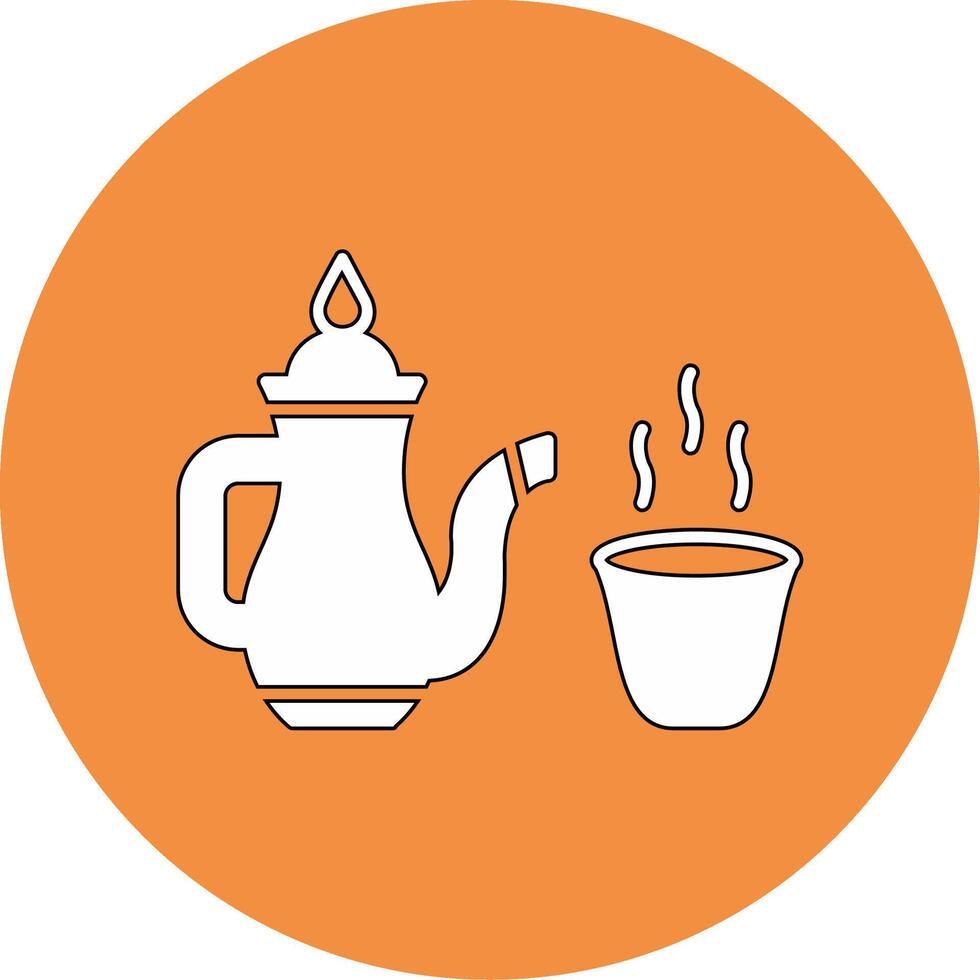 Arábica café vector icono