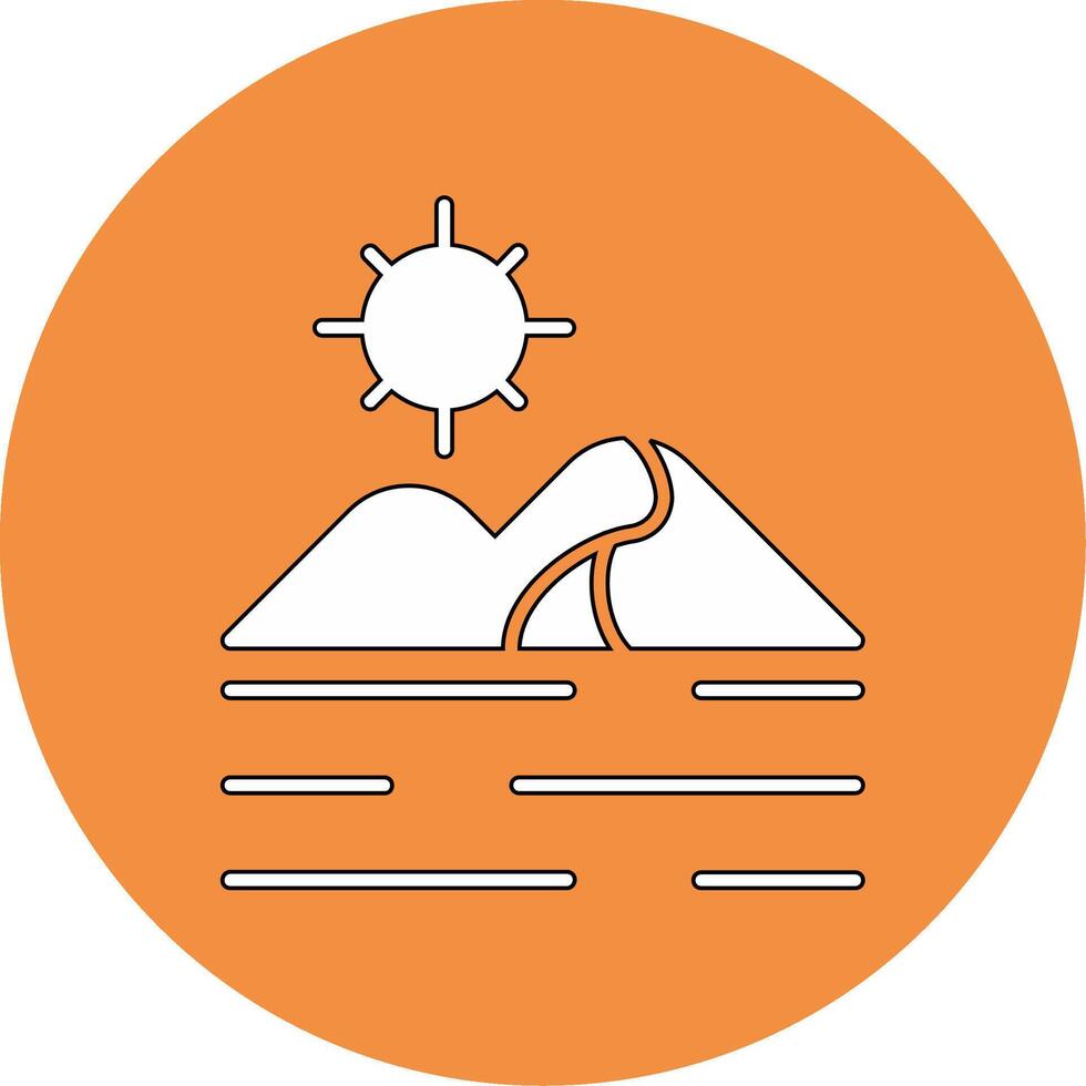 Desert Vector Icon