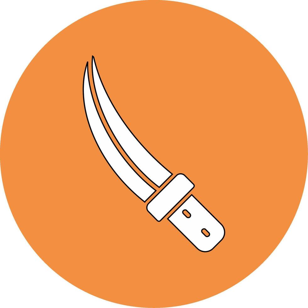 Jambiya Vector Icon