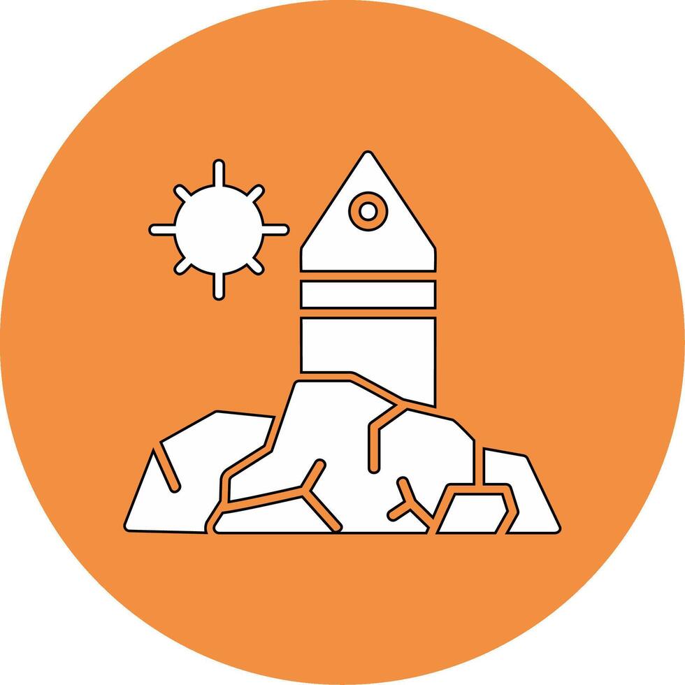 Mount Arafat Vector Icon