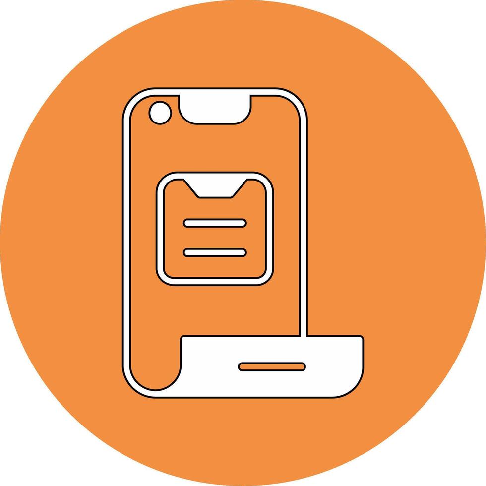 Folding Phone Vector Icon