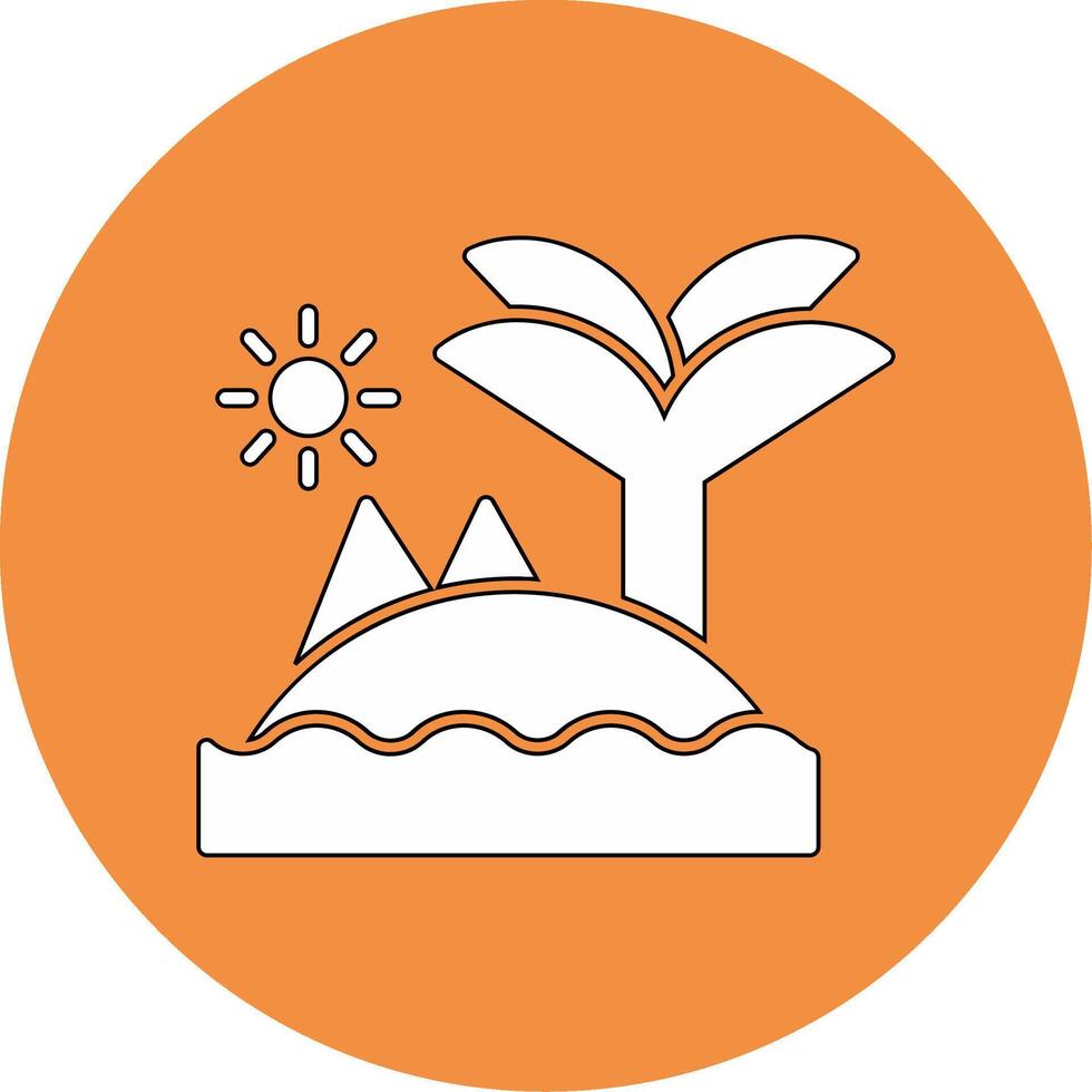 Island Vector Icon