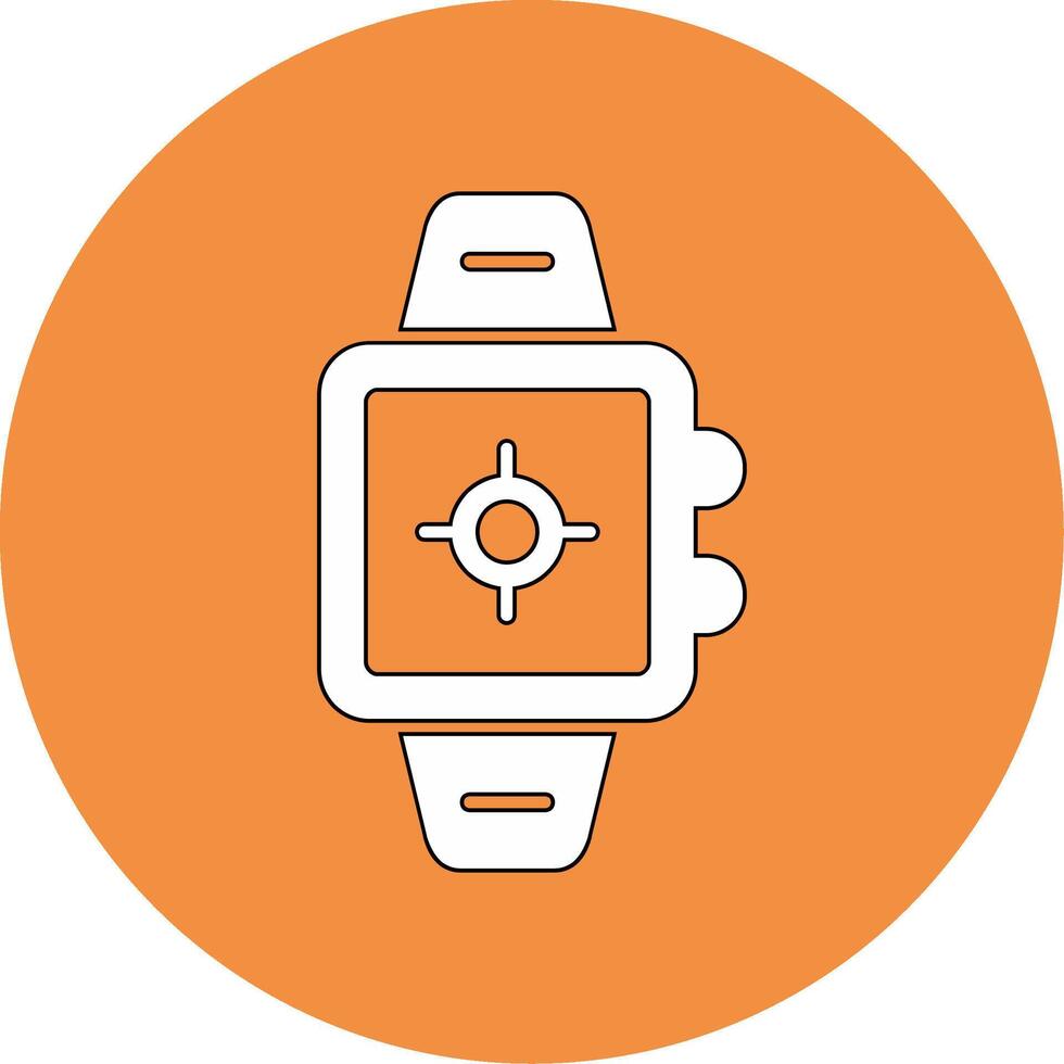 icono de vector de reloj inteligente