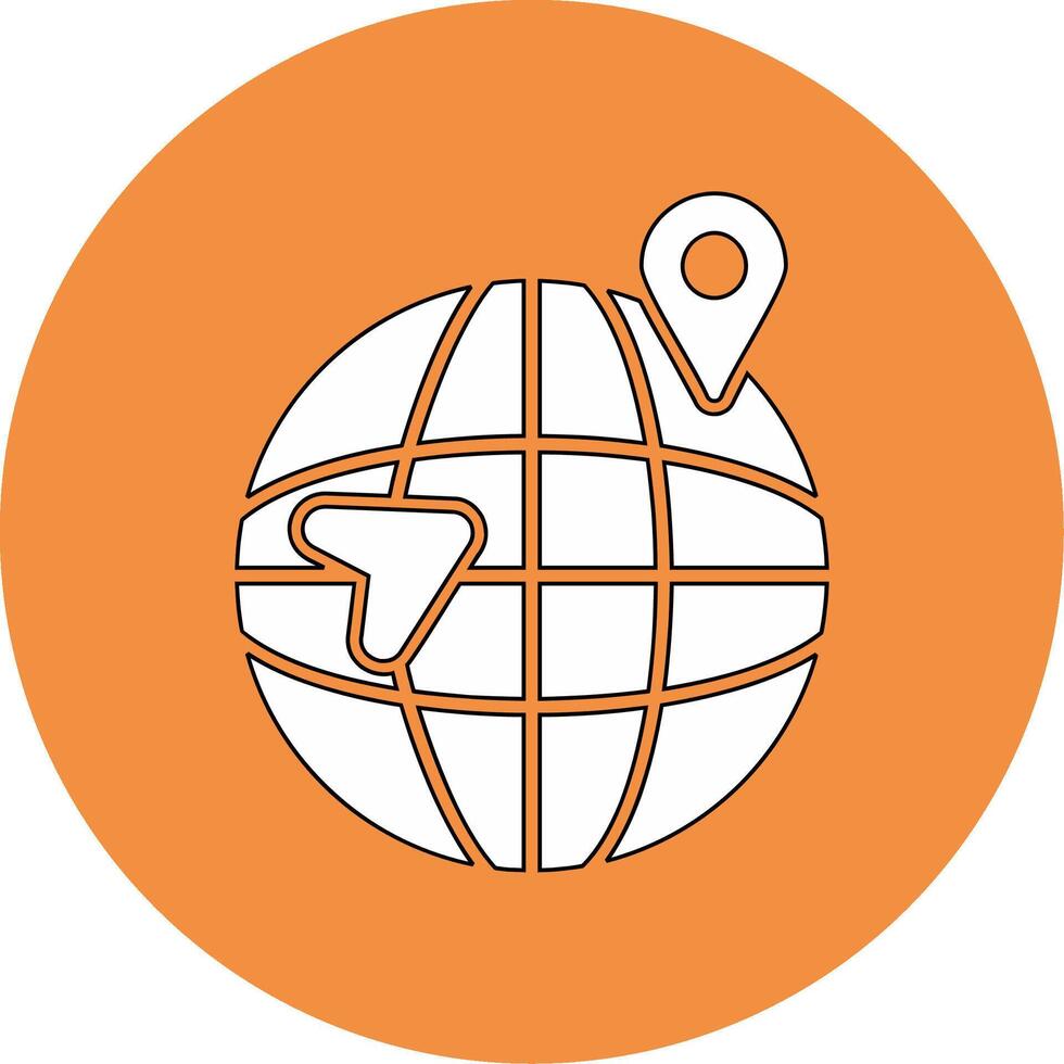 Worldwide Vector Icon