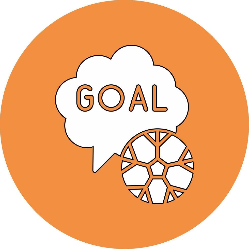 Goal Vector Icon