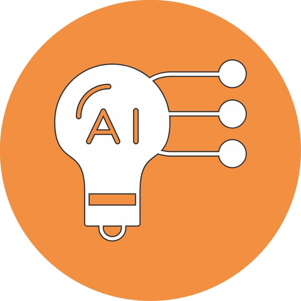 Artificial Intelligence Vector Icon