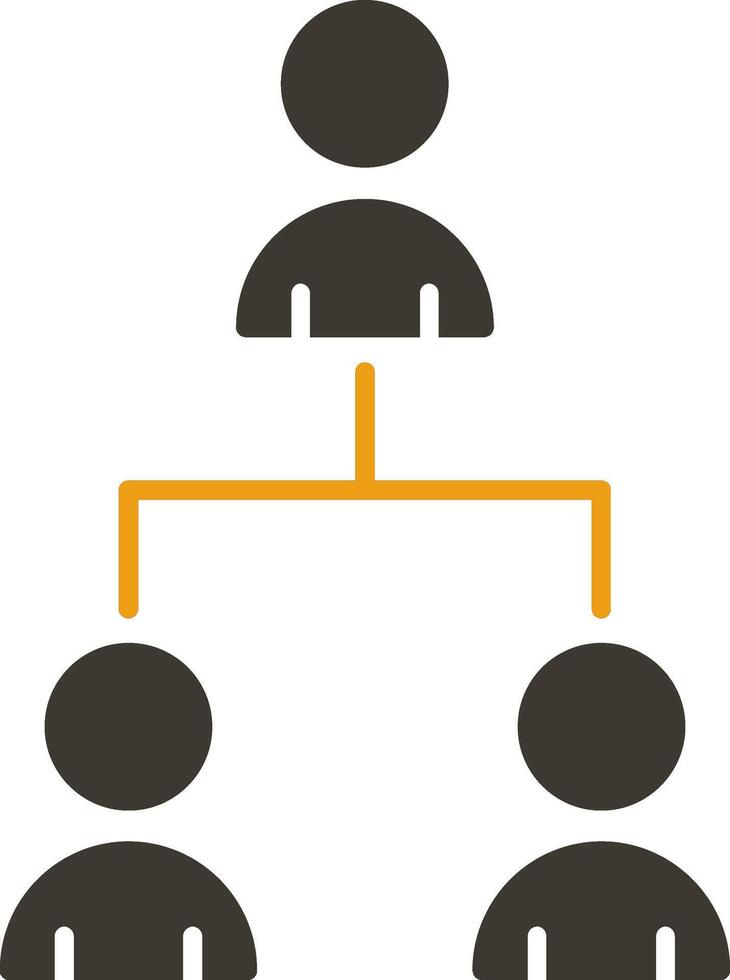 Hrm Glyph Two Colour Icon vector