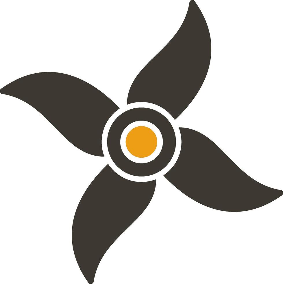 Ixora Glyph Two Colour Icon vector