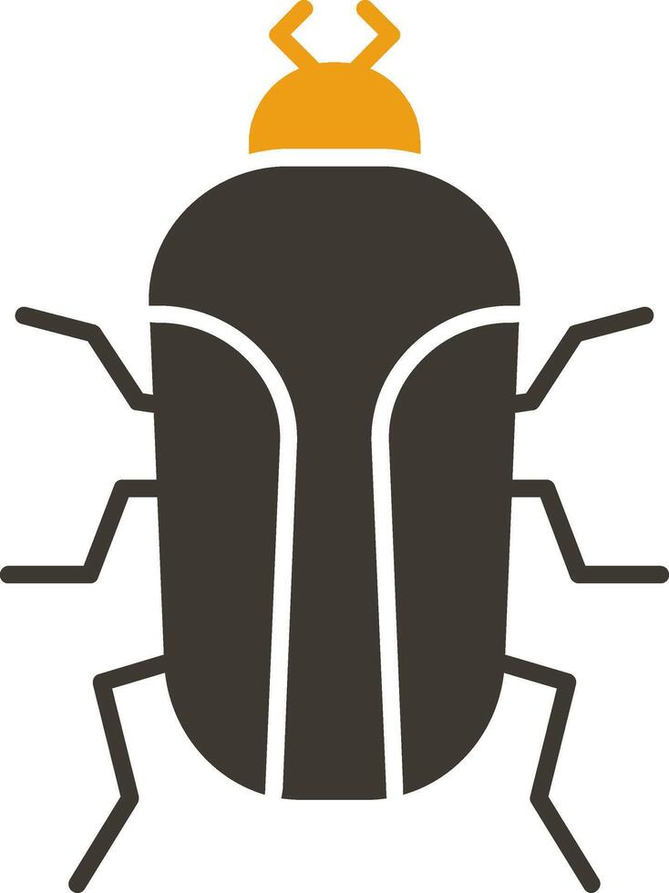 Insect Glyph Two Colour Icon vector