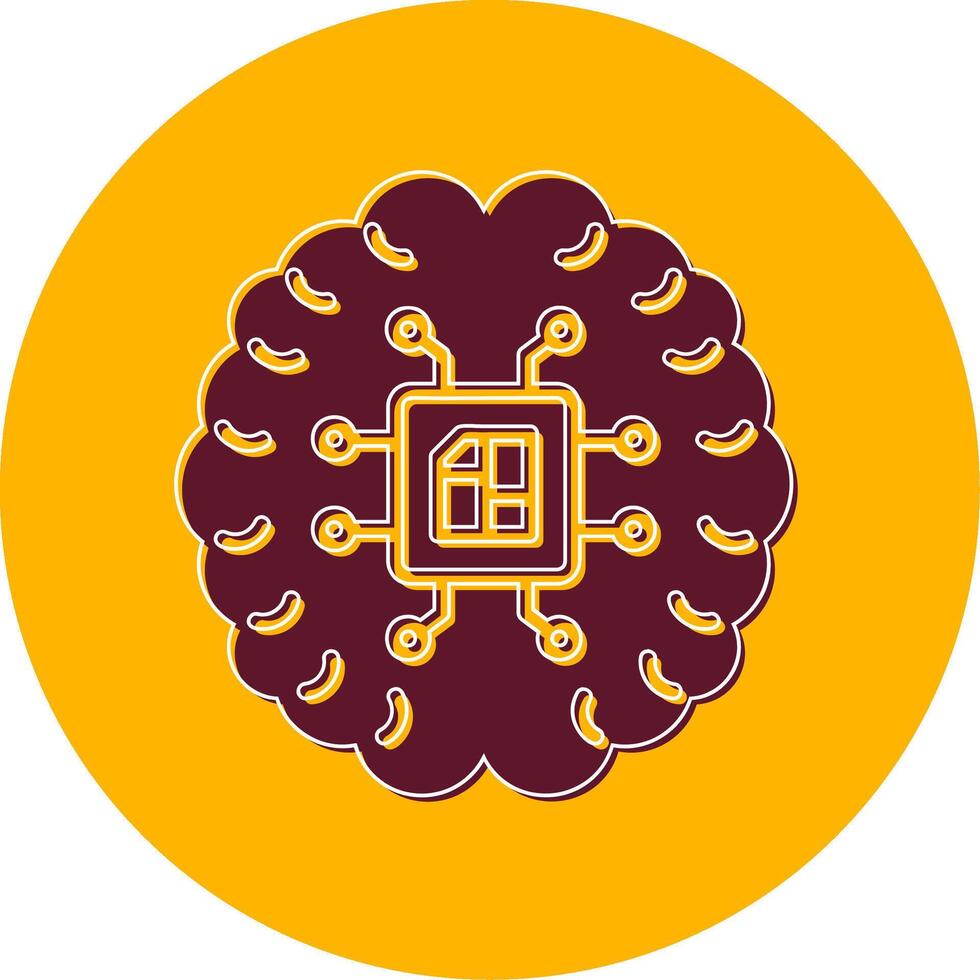 Artificial Intelligence Vector Icon