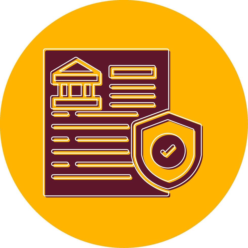 Home Insurance Vector Icon