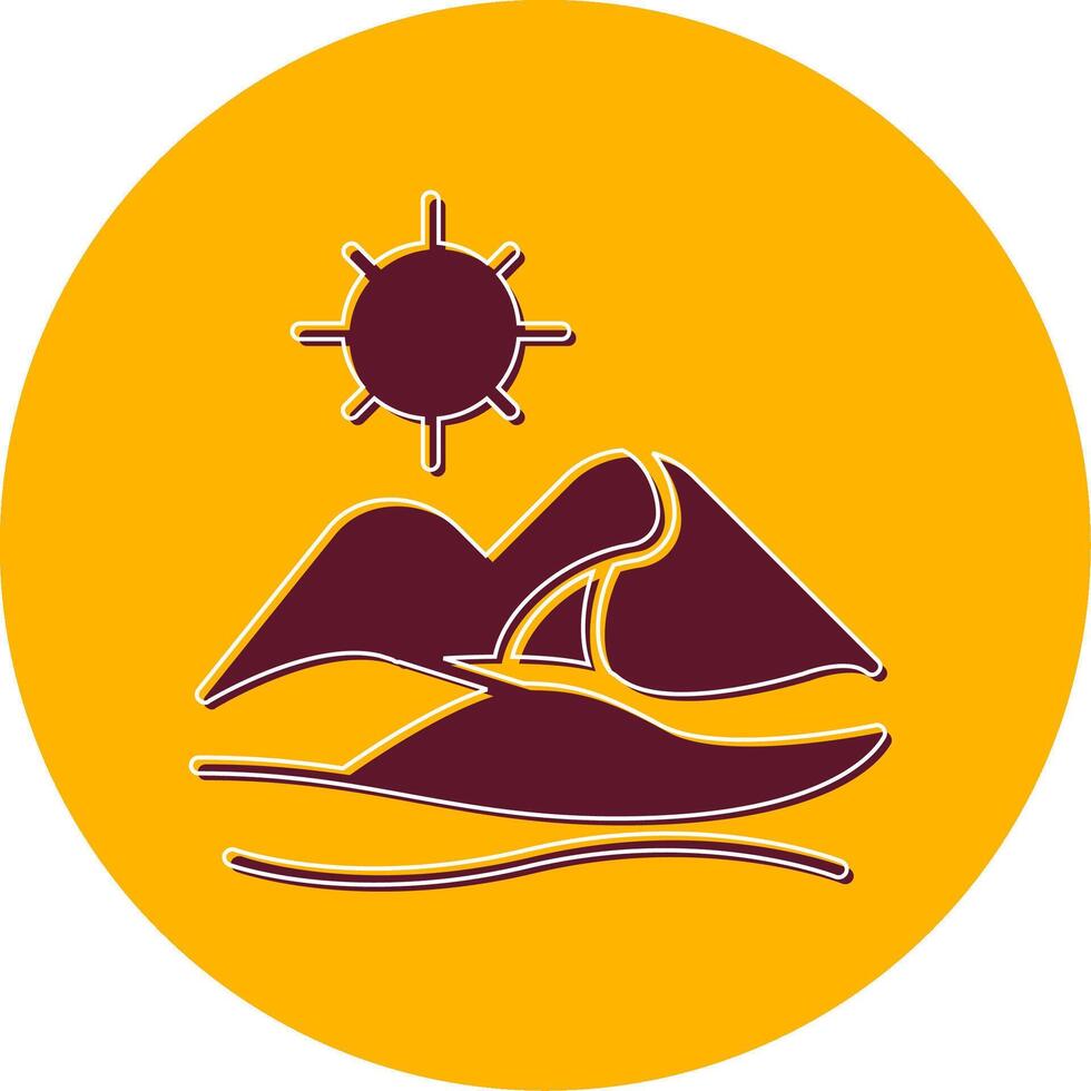 Desert Vector Icon