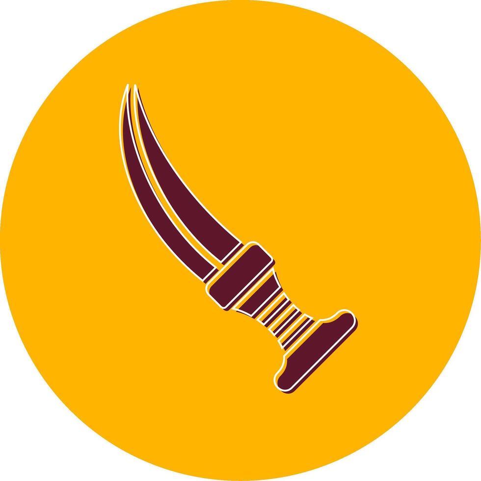 Jambiya Vector Icon
