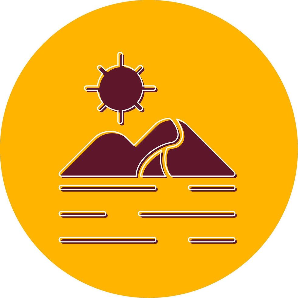 Desert Vector Icon