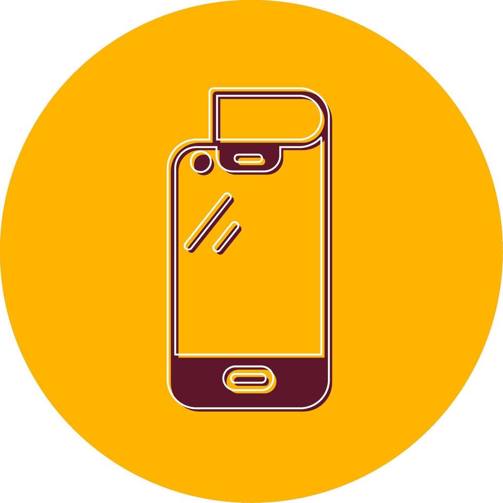 Foldable Smartphone Vector Icon